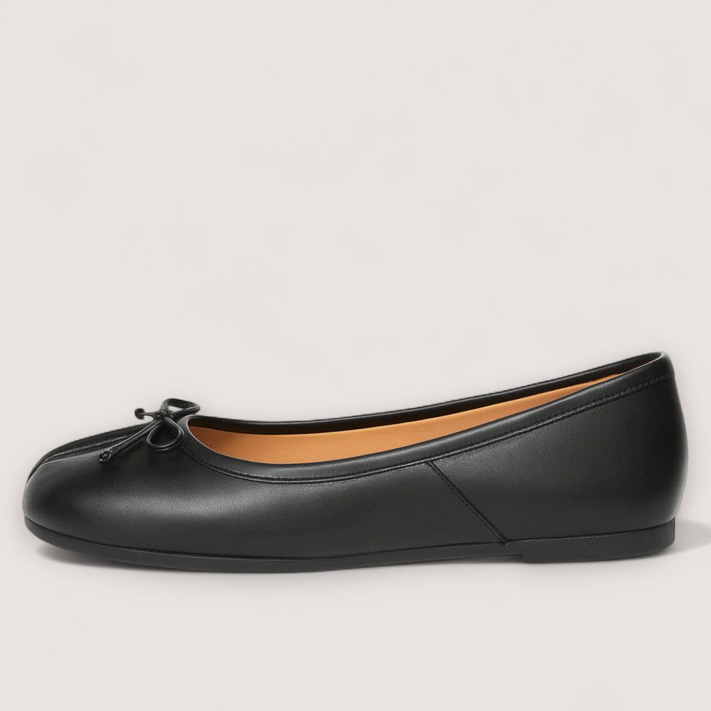 Rina - Black Tabi Flat