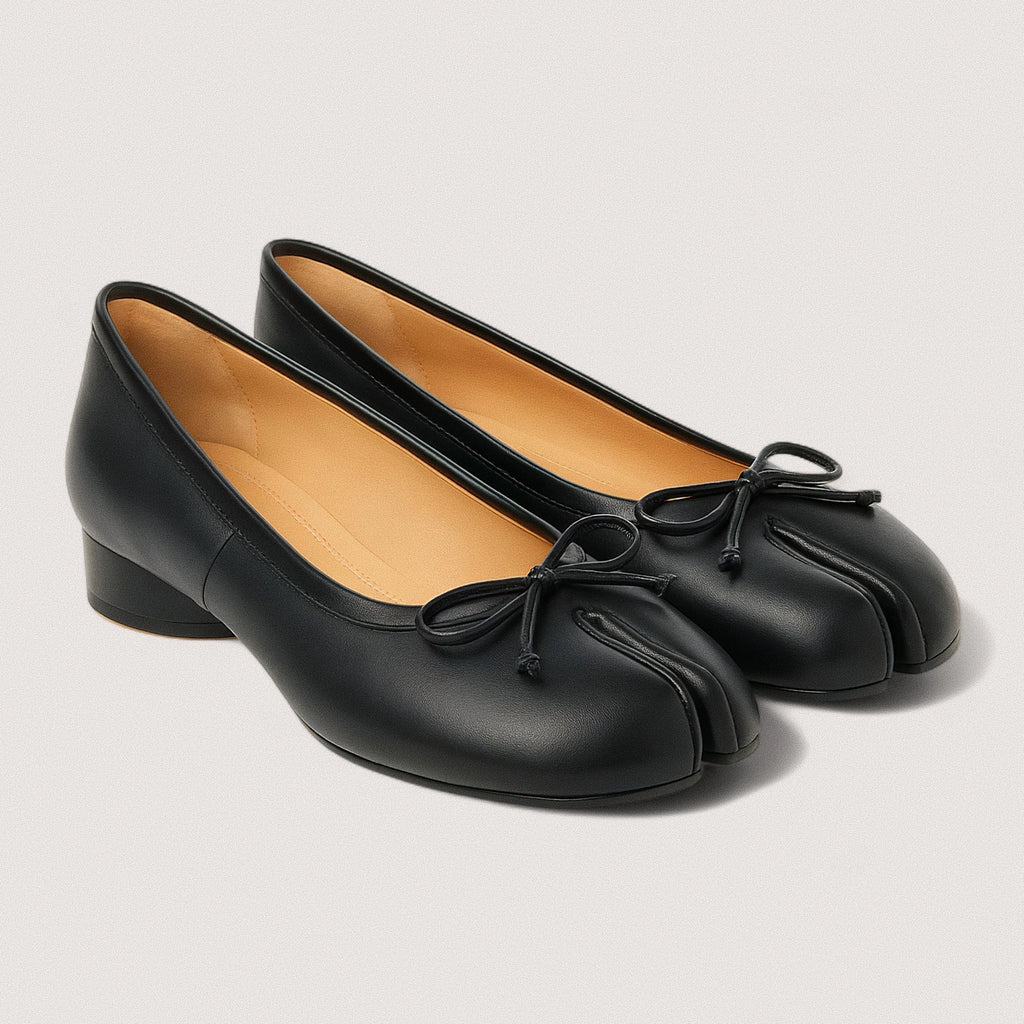 Aiko – Black Tabi Heel